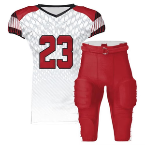 Uniforme de Entrenamiento Juvenil de Fútbol Americano Personalizado de Alta Calidad, Sublimado, de Malla de Poliéster y Spandex - Product Image 1