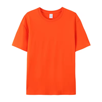 T-shirt en coton 100% personnalisé avec votre logo de marque, t-shirt décontracté uni pour homme, t-shirt décontracté à manches courtes et col rond pour homme