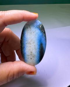 Piedra de Glaciar Natural Premium al por Mayor, Cristal Blanco Azulado, Gema Cabujón, Mezcla de Formas, Hilo de Piedras para Fabricación de Joyería de Alta Calidad - Product Image 2