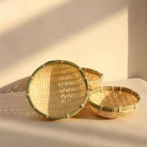 Traditional Vietnamese Bamboo Basket Handcrafted Bulk Export - Product Image 5