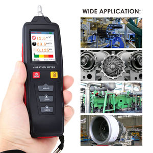 Medidor de Vibraciones Digital Profesional, Analizador de Alta Precisión para Maquinaria Rotativa, Aceleración, Velocidad y Desplazamiento - Product Image 5