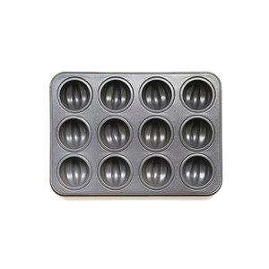 12 Cup <b>Walnut</b> <b>Shell</b> Cake Pan 27x19cm Non-Stick Baking Mold Korean Snack Tin - Product Image 5