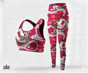 Conjunto de yoga para mujer, la mejor calidad en sublimación y tela - Product Image 1