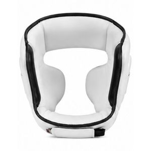 Protector de Cabeza para Boxeo RAO CRAFT EXPORTS, Cuero PU, Unisex, Equipo Deportivo de Protección para Adultos, Color Blanco Sólido, Cierre de Hebilla - Product Image 2