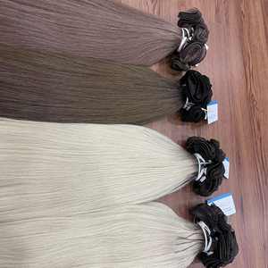 MEGA VENTA 100% Extensiones de cabello humano vietnamita Trama atada a mano Colores terminados Alta calidad Sin desprendimiento Sin enredados Listo para enviar - Product Image 2