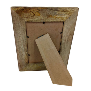 CRAFTS HUB กรอบรูปไม้ทำมือรักษ์โลก ดีไซน์คลาสสิคทรงสี่เหลี่ยมผืนผ้า แนวตั้ง ตั้งโต๊ะได้ - Product Image 4