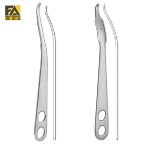 Elevadores óseos de acero inoxidable manuales Hohmann de alta calidad (hoja de 8mm de ancho) Instrumentos de cirugía aprobados por CE e ISO - Product Image 1