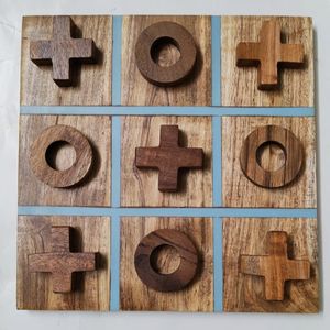 Juego de Tic Tac Toe de Lujo en Latón con Piezas XO, Juego de Mesa Decorativo Premium para Mesa de Centro, Decoración del Hogar, Escritorio de Oficina y Regalos - Product Image 5