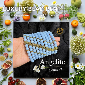 กำไลข้อมืออัญมณีสร้อยข้อมือทองแดงสุดหรูตามหลักฮวงจุ้ยเคลือบเงา - Product Image 2