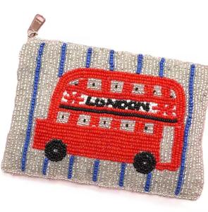 Monedero de Cuentas Bordado a Mano al por Mayor de HOWDY Crystal Craft, Estilo Nativo Americano para Mujer, Color Personalizable - Product Image 5