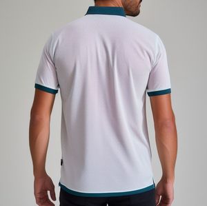 Camiseta Polo Personalizada con Logotipo, Estilo Americano, Algodón, Poliéster, Elastano, Cuello en V, Lisa, Unisex, para Hombre - Product Image 3
