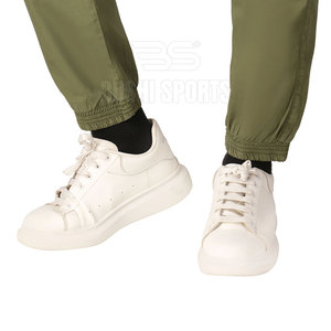 Pantalon de jogging pour homme avec cordon de serrage, coupe ample, logo personnalisé, impression de logo sur mesure, vente en gros - Product Image 6