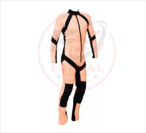 Combinaison intégrale bicolore orange et noir, taille adulte, en Spandex et Nylon, uniformes de cheerleading - Product Image 5