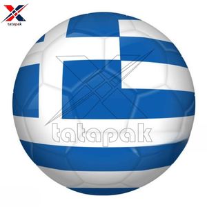 Ballon de football de qualité export, écologique, fabriqué en PU durable, unisexe, pour adultes, matchs officiels, entraînement, sports de plein air - Product Image 2