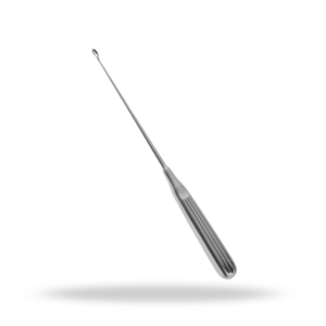Cureta de disco Scoville de 10 pulgadas (250 mm), instrumento quirúrgico para columna vertebral, herramienta de curetaje para extracción de discos - Product Image 1