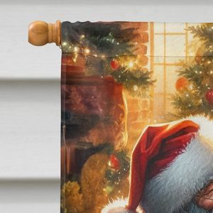 Great Dane Santa Claus Large Christmas Decorations Porch Sleeve Pole Decorative Yard <b>Banner</b> Artwork Wall Hanging Multicolor - Product Image 3