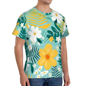 Camiseta de Primera Calidad con Estampado Gráfico DTG, Mezcla de Poliéster/Algodón, Cómoda, Transpirable, de Secado Rápido, Ecológica, Informal, para Uso Diario - Product Image 4