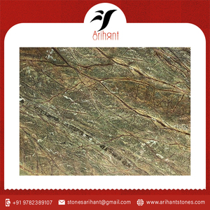 แผ่นหินอ่อนสีเขียวลายป่าฝนสำหรับตกแต่งห้องครัว ห้องน้ำ พื้น และผนัง - Product Image 6