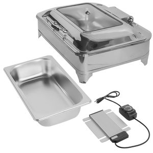Scaldavivande Elettrico 24 Ore (9L/9.5QT) con Controllo Automatico della Temperatura e Coperchio in Vetro - 400W 110V - Product Image 5