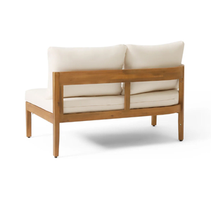 Luxury Three Seater Sofa Outdoor Patio Sofa Set with Teak Wooden Frame Material and Durable For Home Furniture Decoration - Product Image 4