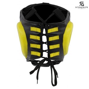 Protège-tête de boxe personnalisé imprimé, léger, en cuir, réglable et respirant pour les séances d'entraînement MMA 2026 - Product Image 3