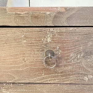 Antique Solid <b>Wood</b> Shop Counter with 5+ Drawers & 8 <b>Shelves</b> <b>Rustic</b> Vintage Display Cabinet Handmade Eco-Friendly Home Furniture - Product Image 5