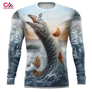 Venta Directa de Fábrica, Precio Razonable, Camisa de Pesca de Secado Rápido para Hombre, Ajuste Cómodo, Manga Larga, Servicio OEM - Product Image 1