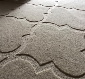 Tapis KNOT RUG en laine tuftée à la main, haute qualité, fait main, écologique, antidérapant, gris, pour salon, enfants, hôtels, bureau - Product Image 4