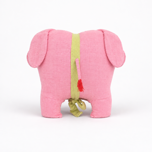 Juguete de Peluche de Cerdo Rosa Suave Ecológico con Relleno de Fibra de Seda y Material de Algodón Tejido a Mano para Decoración de Habitaciones Infantiles y Regalo de Cumpleaños - Product Image 2