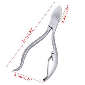 Cortacutículas Profesional de Diseño Superior Personalizado 2026, de Acero Inoxidable, para Uñas Encarnadas de Dedos de Manos y Pies - Product Image 6