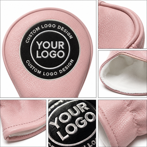 Custom Color Hot Selling <b>Golf</b> Head Covers Driver Hybrid Protector Durable Custom Embroidery Logo Pu Leather <b>Golf</b> Head Covers - Product Image 3
