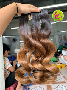 ผมแท้เกรดพรีเมียมแบบ Double Drawn จากผู้บริจาคคนเดียว สีน้ำตาล สำหรับวิกผมแบบ Lace Front ความยาว 18 นิ้ว 20 นิ้ว 22 นิ้ว - Product Image 2