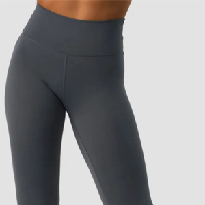 Wholesale Rate High Quality Breathable Mid Waist Workout <b>Leggings</b> Plus Size <b>Women</b> Casual Fitness Wear Solid <b>Pattern</b> High Quality - Product Image 4
