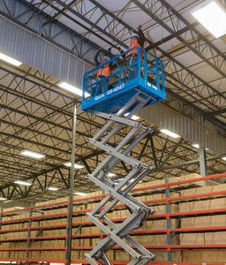 Factory Wholesale Genie GS-4047 Electric Scissor Lift 10m Aerial <b>Work</b> <b>Platform</b> Battery Powered Hydraulic Lift CE Certified - Product Image 6