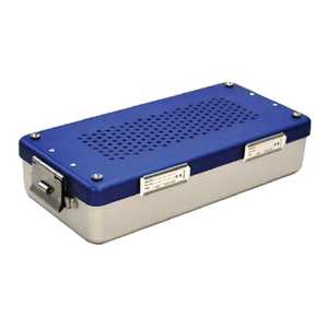 Contenedor de Esterilización Mini Modelo Básico XSAR-TF-03 de XELTECH SURGICAL, Tamaño Personalizado, Acero Inoxidable Rígido, Manual Quirúrgico - Product Image 1