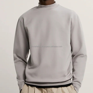 Nuevo Artículo: Sudadera con Capucha de Invierno de Forro Polar Grueso de Poliéster/Algodón con Cuello Redondo, Hombros Caídos, Lisa, Personalizable, Talla Grande - Product Image 4