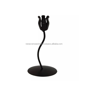 Accent de bougeoir décoratif en métal unique du grossiste de confiance pour Noël salon salle à manger et chambre à coucher prix compétitif - Product Image 5