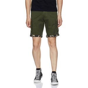 Shorts cargo pour homme en coton Ripstop, décontractés, multi-poches, coupe ample, vêtements de sport d'extérieur, shorts de course à pied multi-poches - Product Image 3