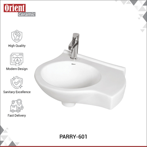 Exportador Global de Artículos Sanitarios de Cerámica Blanca de Alta Calidad, Lavabo Suspendido en la Pared a Bajo Precio de Mercado - Product Image 2