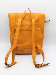 Versatile Work Leather <b>Roll</b> Top <b>Backpack</b> Professional Utility Rucksack For Wholesale Vendors LTBP-0285 - Product Image 2