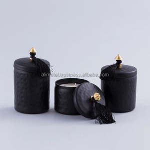 Cire de fer moderne et décorative en métal votive ou votive en métal pour la décoration de mariage et la décoration intérieure - Product Image 6