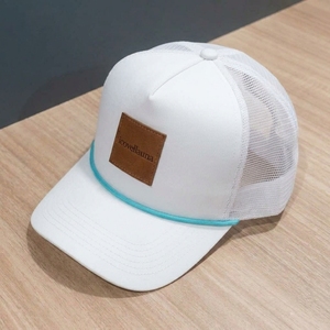 Casquette de golf trucker 5 panneaux personnalisée OEM, style hip-hop décontracté, polyester/coton, faible MOQ, fournisseur en gros à marque privée, commande en gros - Product Image 3