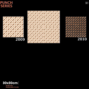 Carreaux de sol numériques haut de gamme pour extérieur, en céramique mate, 300x300mm (30x30cm, 12x12 pouces) pour terrasses et parkings - Product Image 1