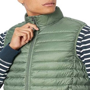 2025 Wholesale Best Selling Men's Sleeveless Vest Puffer <b>Jackets</b> High Street Pakistan Cheap Price New Style Polyester Nylon - Product Image 4
