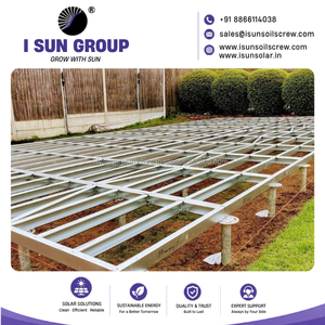 Anclaje de cimentación helicoidal de acero galvanizado en caliente para autocaravanas, casas pequeñas y construcción - Product Image 2