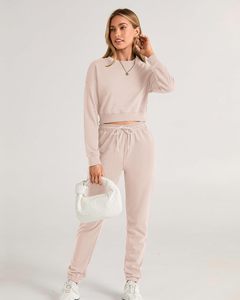 Ensemble de survêtement décontracté pour femme 2026 – Survêtements amples deux pièces pour l'entraînement et le jogging - Product Image 1