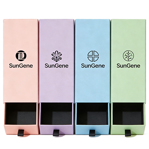 Boîte à tiroir en papier kraft en gros, emballage personnalisé pour bijoux (bagues, colliers), pour usage de marque - Product Image 1