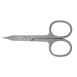 Ciseaux à cuticules personnalisés avec logo, finition en acier, lames affûtées, durables, pour droitiers, ciseaux de manucure - Product Image 4