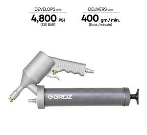 GROZ AGG Grease Gun Manual Operated with Ultra Accurate Fluid Transfer for Aerospace Applications - Product Image 2