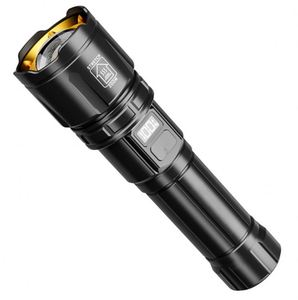 CITICITY <b>LED</b> High Lumen <b>Rechargeable</b> Tactical Flashlight 4 Modes 1000+ Lumens Zoomable Adjustable Focus - Product Image 1